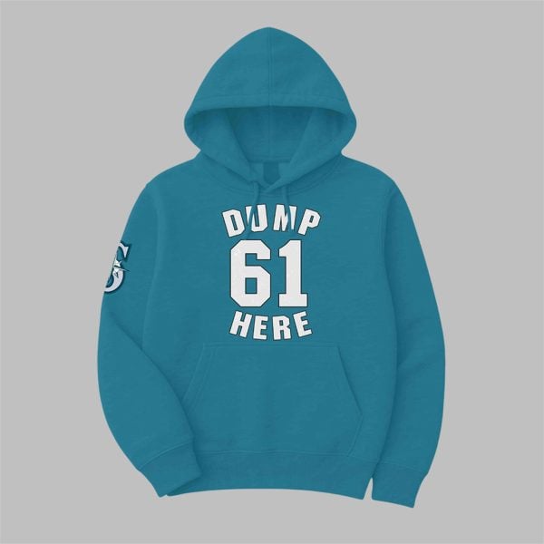 2 Cal Raleigh Mariners 61 Dump Here Hoodie