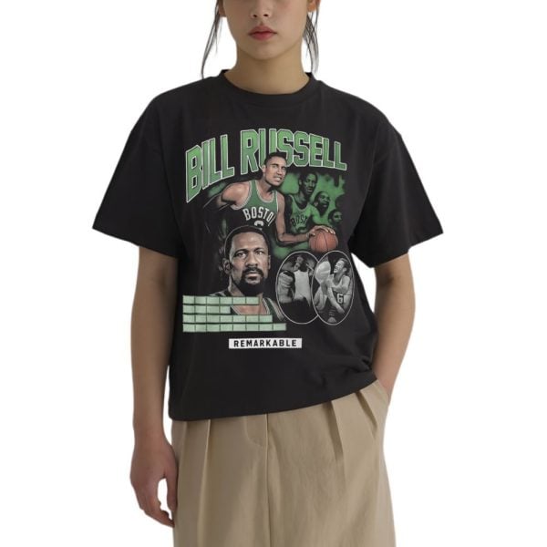 2 Christian Gonzalez Bill Russell Remarkable Tribute Shirt