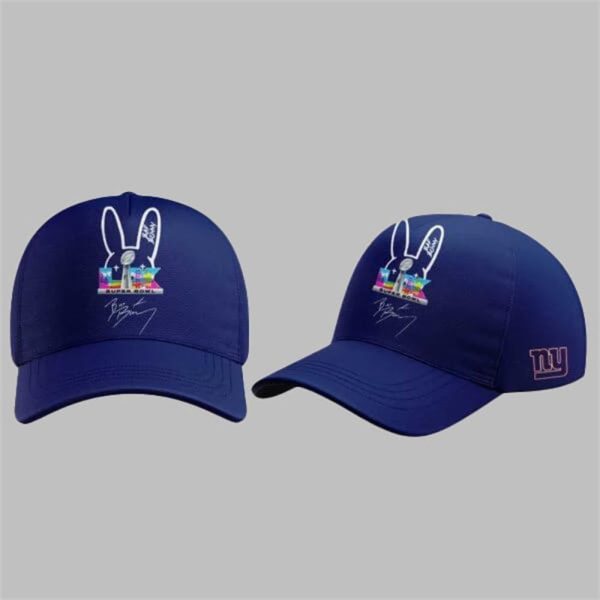 2 NY Giants Bad Bunny Halftime Show 2025 2026 Hat