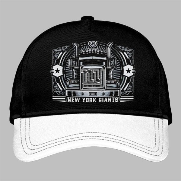 2 NY Giants Truck Driver Appreciation Night Game Hat