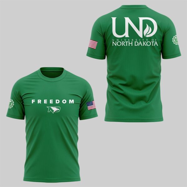 2 North Dakota x Freedom Charlie Kirk 2025 Shirt