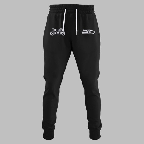 2 Seahawks Luke Combs Beer Never Broke My Heart Tour 2025 Joggers