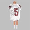 2025 5 Arkansas Football Blanket Hoodie 2
