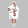 2025 5 Arkansas Football Blanket Hoodie 5