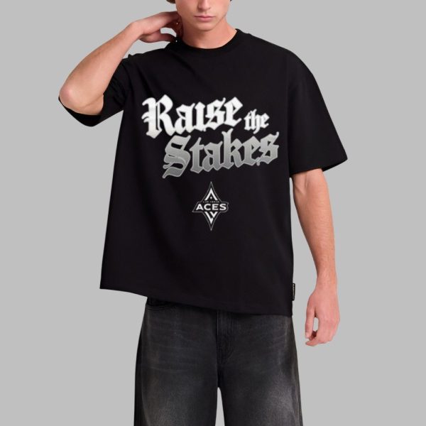2025 Aces Raise The Stakes Vegas Strong Shirt 0 1