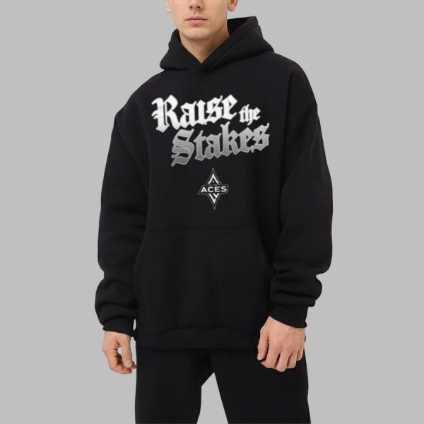 2025 Aces Raise The Stakes Vegas Strong Shirt 2 1