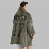 2025 Allen 17 Bills Football Blanket Hoodie 4