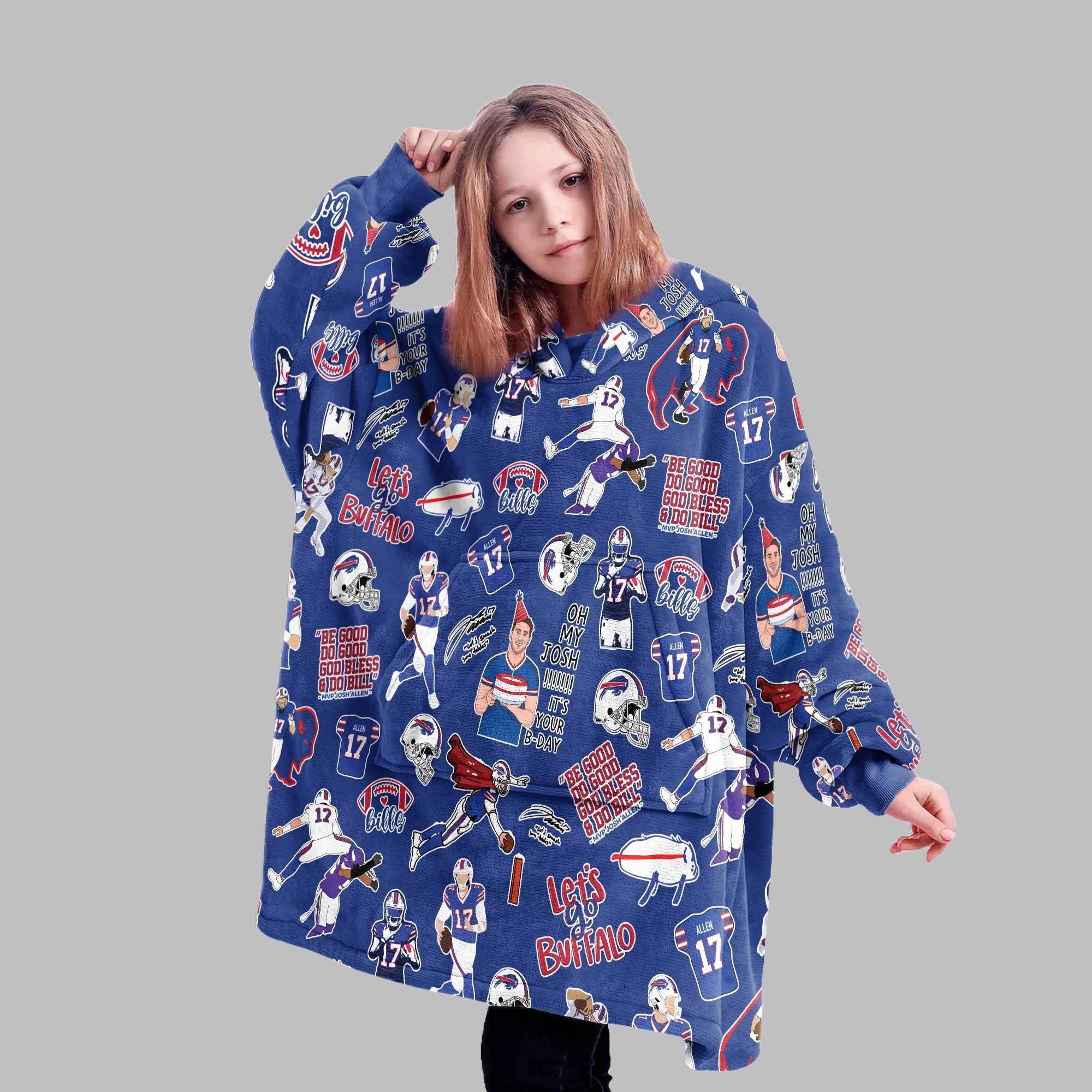 2025 Allen 17 Let's Buffalo Blanket Hoodie 2 2025 Allen 17 Lets Buffalo Blanket Hoodie 2