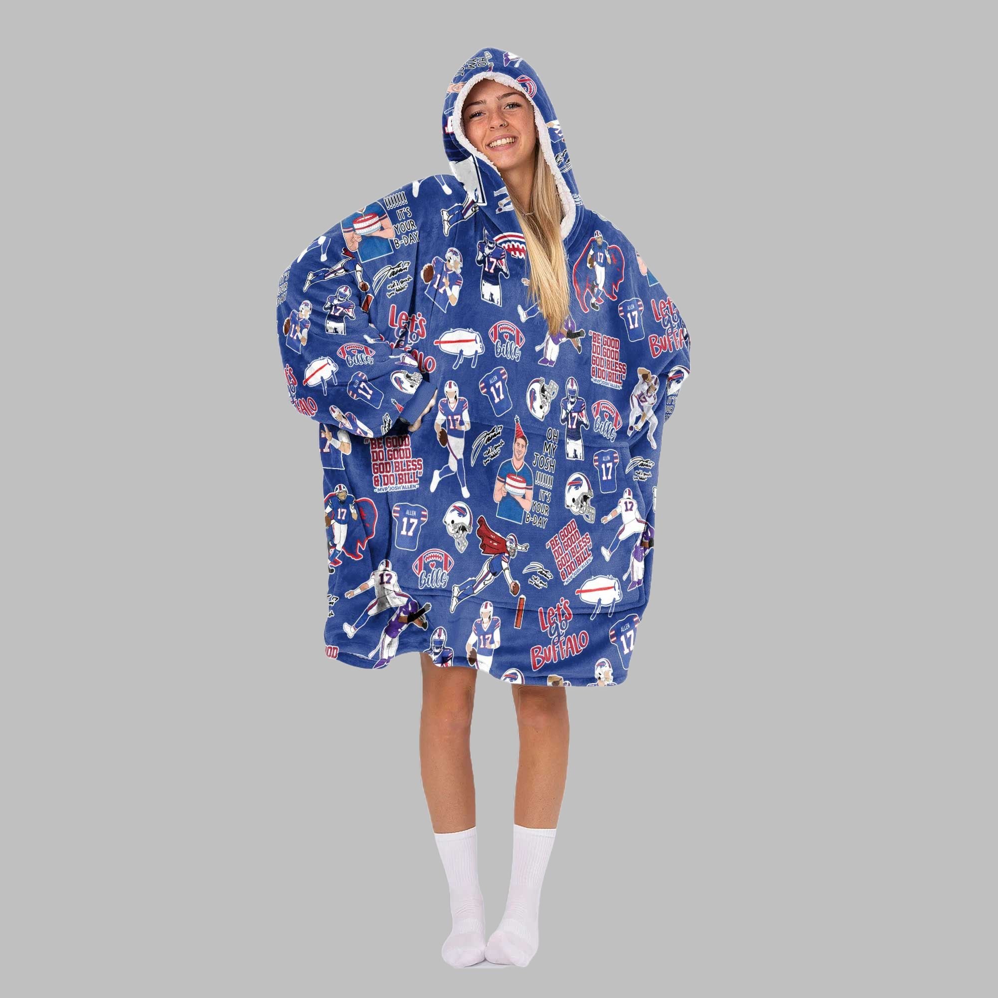 2025 Allen 17 Let's Buffalo Blanket Hoodie 3 2025 Allen 17 Lets Buffalo Blanket Hoodie 3