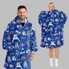 2025 Allen Hard Knocks Bills Blanket Hoodie 2