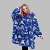 2025 Allen Hard Knocks Bills Blanket Hoodie 4