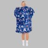 2025 Allen Hard Knocks Bills Blanket Hoodie 5