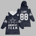 2025 America's Team Cowboys Blanket Hoodie