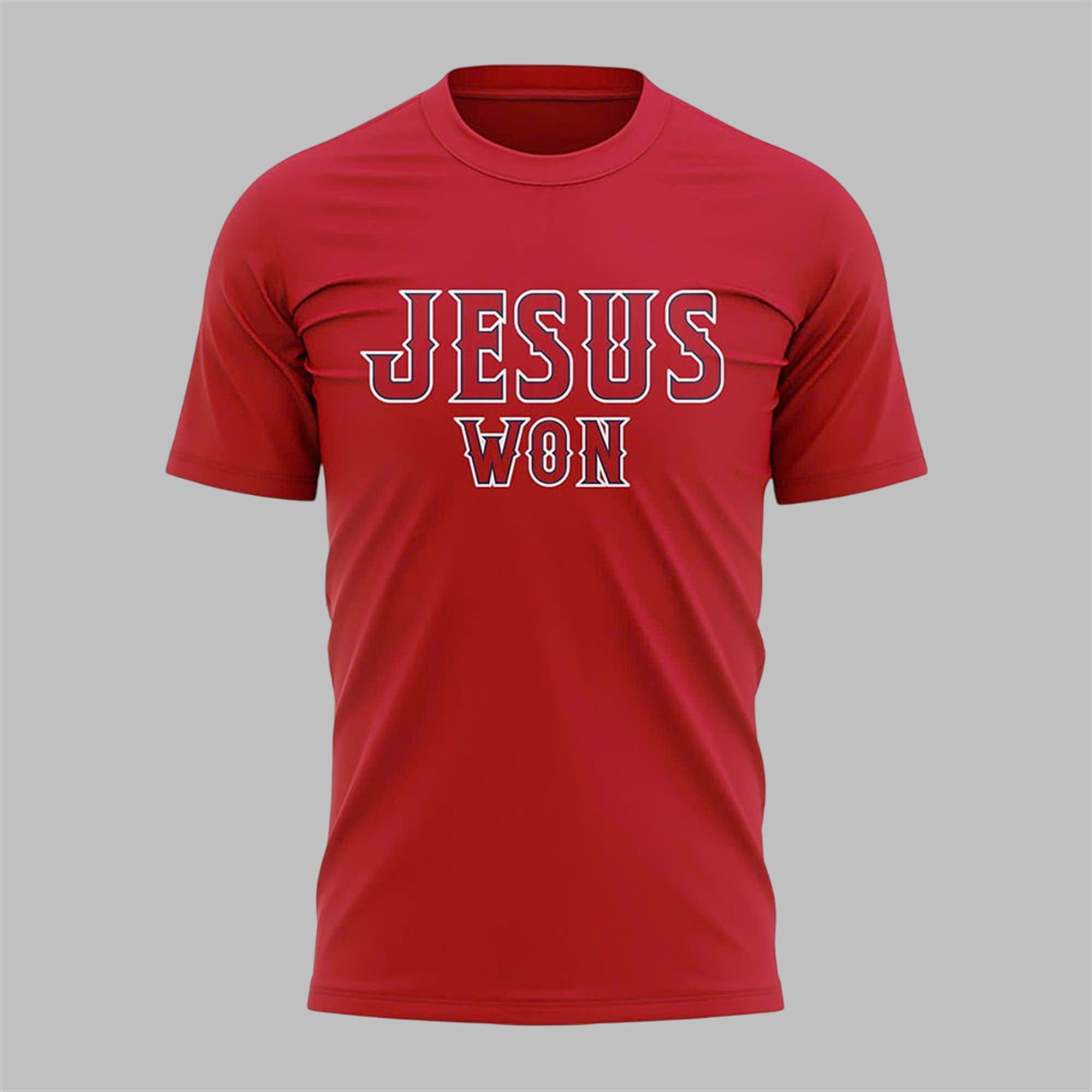 2025 Angels Jesus Won Shirt 2 2025 Angels Jesus Won Shirt 1