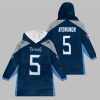 2025 Ayomanor 5 Tennessee Football Blanket Hoodie 1