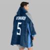 2025 Ayomanor 5 Tennessee Football Blanket Hoodie 2