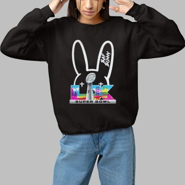 2025 Bad Bunny Super Bowl We Cant Show The Design Shirt 1 1