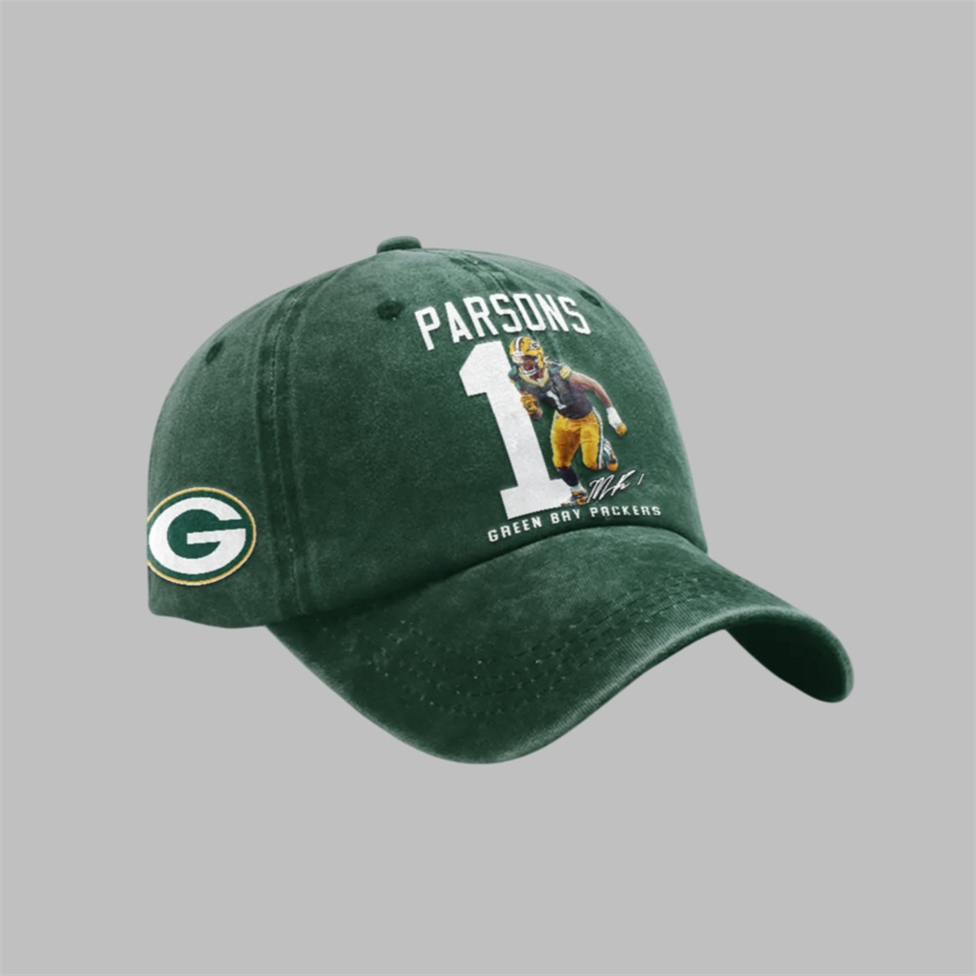 2025 Bay Packers 1 Parsons Hat 1 1 2025 Bay Packers 1 Parsons Hat 1 1