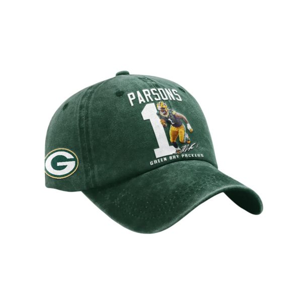 2025 Bay Packers 1 Parsons Hat 1 2