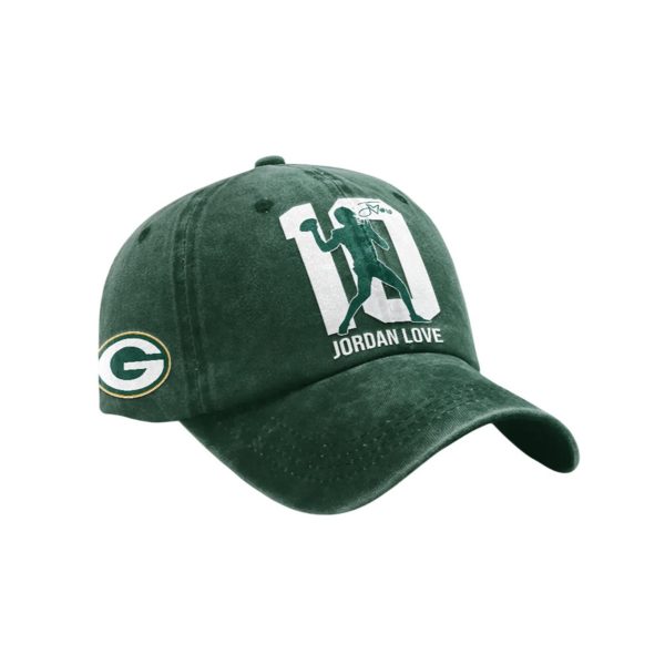 2025 Bay Packers 10 Jordan Love Hat 1 2