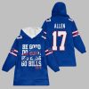 2025 Be Goo Do Good God Bless Go Bilss Allen Blanket Hoodie 1