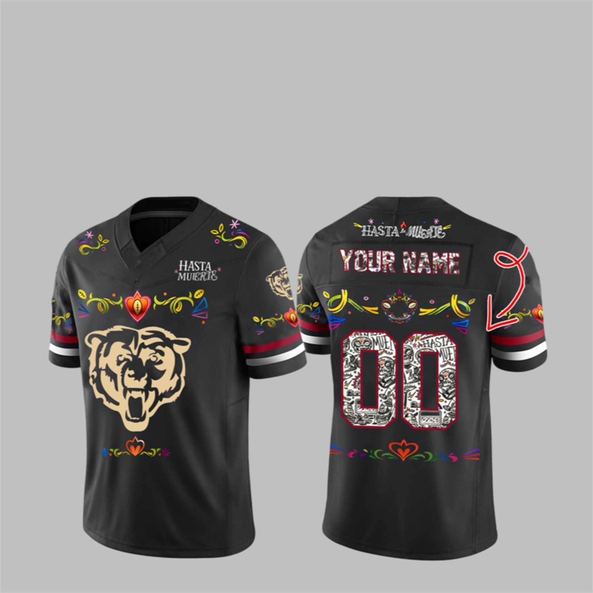 2025 Bears Hasta la Muerte Jersey 1 1 2025 Bears Hasta la Muerte Jersey 1 1
