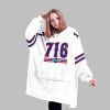 2025 Bills 716 Josh Allen Blanket Hoodie 5