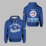 2025 Blue Jays October Baseball Hoodie