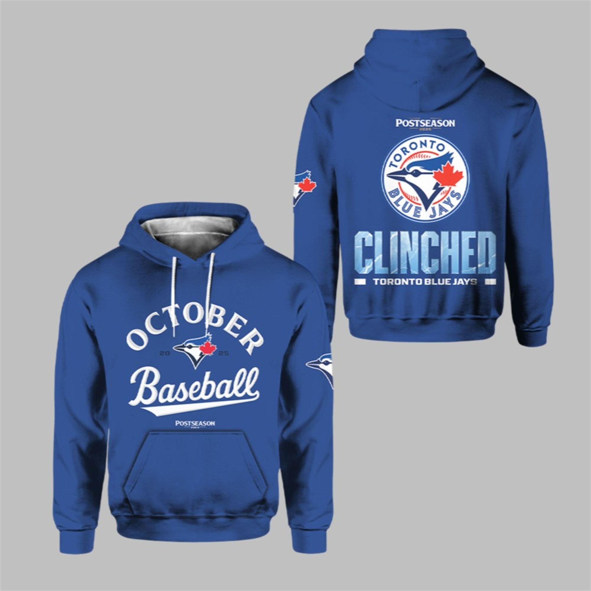 2025 Blue Jays October Baseball Hoodie 1 1 2025 Blue Jays October Baseball Hoodie 1 1