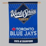 2025 Blue Jays World Series Flag