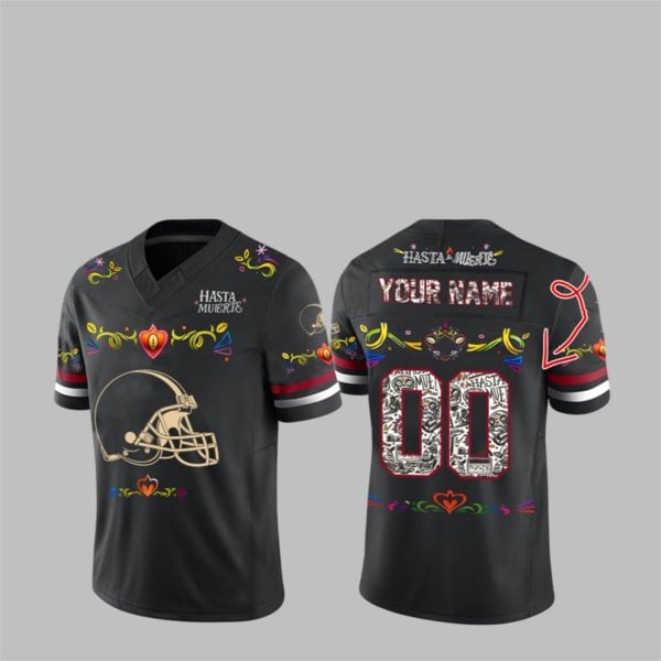 2025 Browns Hasta la Muerte Jersey 1 1