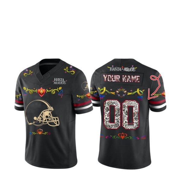 2025 Browns Hasta la Muerte Jersey 1 2
