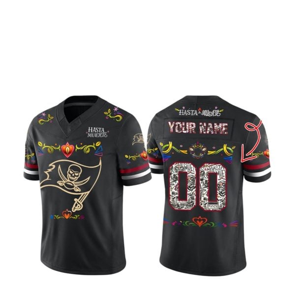 2025 Buccaneers Hasta la Muerte Jersey 1 2