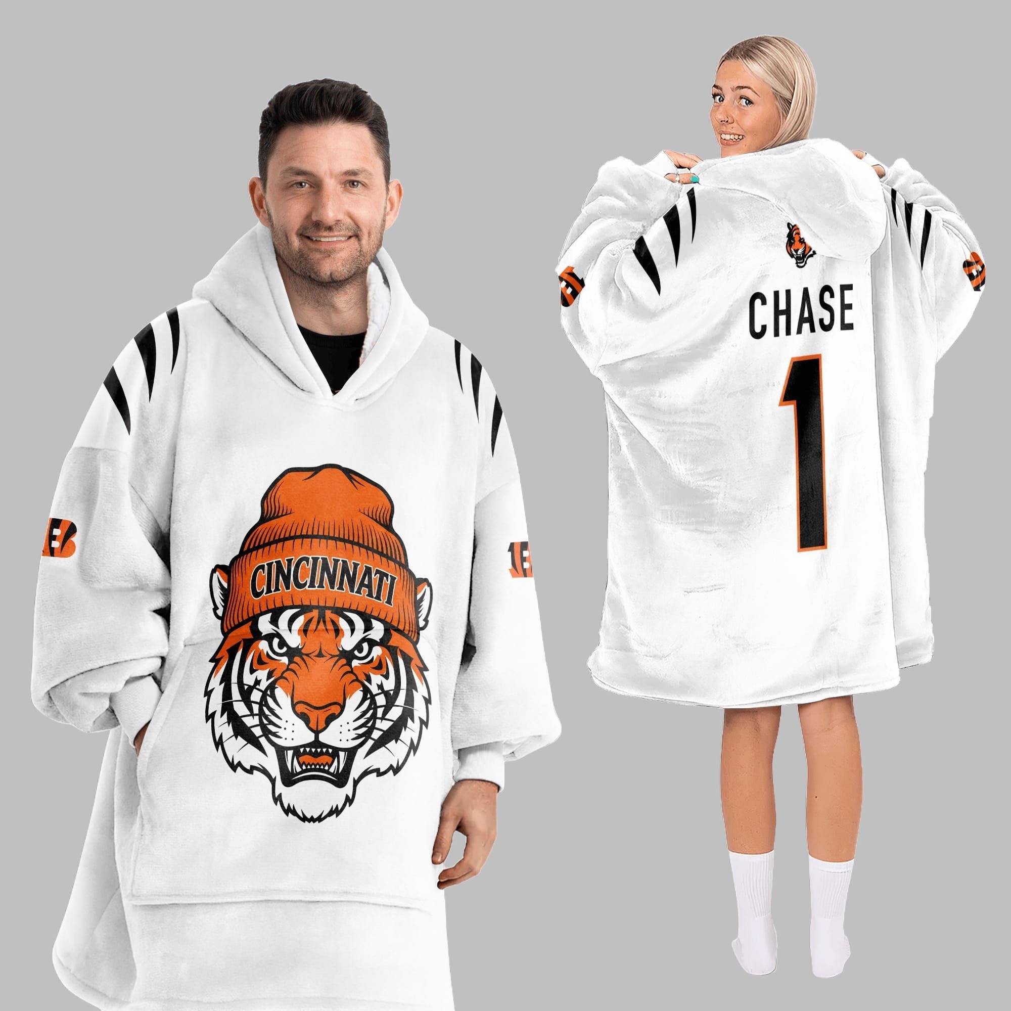 2025 Chase 1 Cincinnati Blanket Hoodie 4 2025 Chase 1 Cincinnati Blanket Hoodie 4