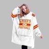 2025 Chiefs Football Kelce 87 Blanket Hoodie 8 2025 Chiefs Football Kelce 87 Blanket Hoodie 4