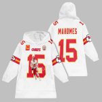 2025 Chiefs Mahomes 15 Blanket Hoodie