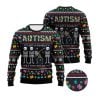 2025 Christmas Autism Ugly Christmas Sweater 1 2