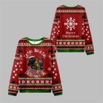 2025 Christmas Cat Everything Is Fine Ugly Sweater