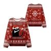 2025 Christmas Cat Found A Bone Gift Ugly Sweater 1 2