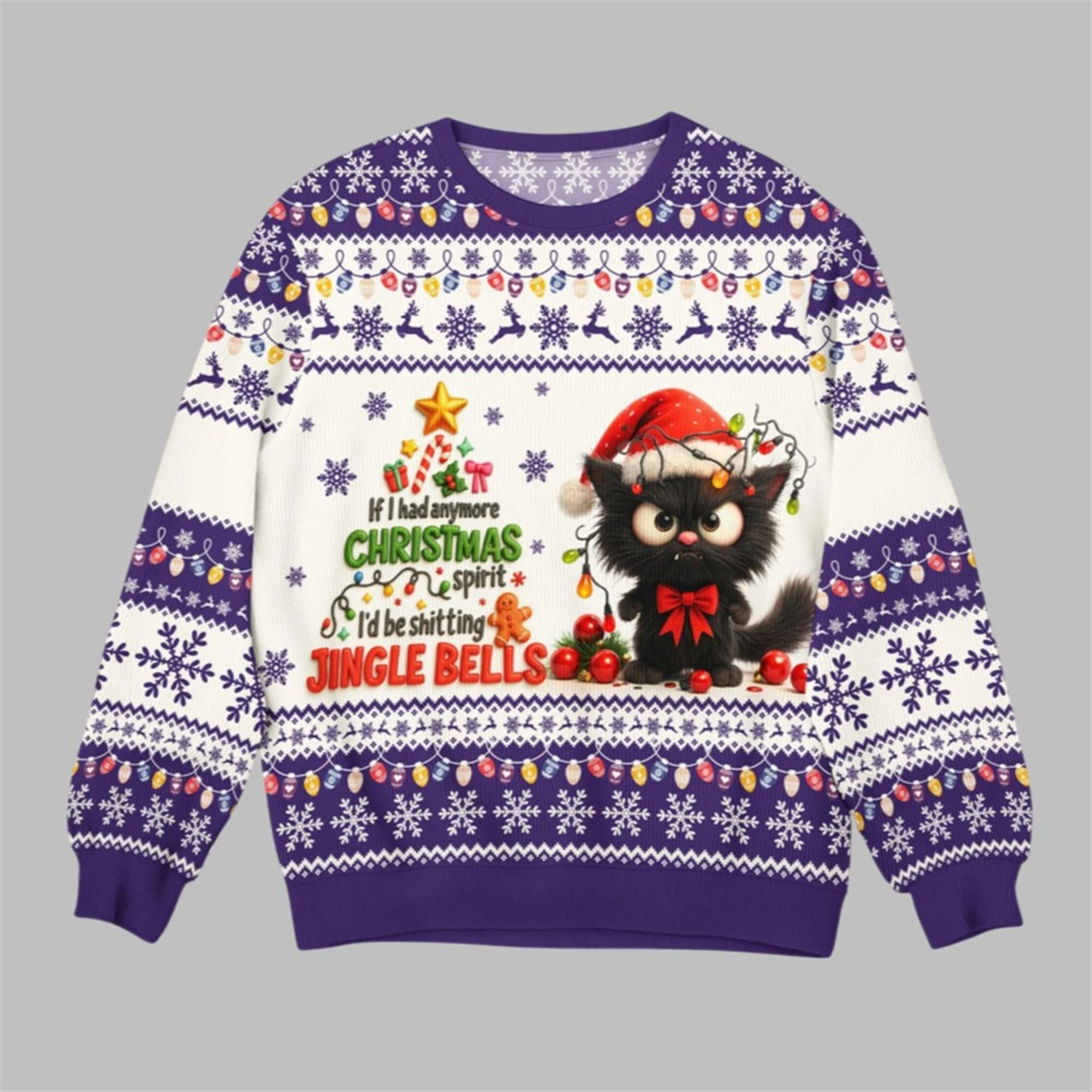 2025 Christmas Cat Jingle Bells Ugly Sweater 1 1 2025 Christmas Cat Jingle Bells Ugly Sweater 1 1