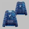 2025 Christmas Cat Living The Present Ugly Sweater 1 1