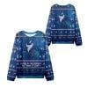 2025 Christmas Cat Living The Present Ugly Sweater 1 2