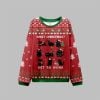 2025 Christmas Cat What Christmas Get To Work Ugly Sweater 1