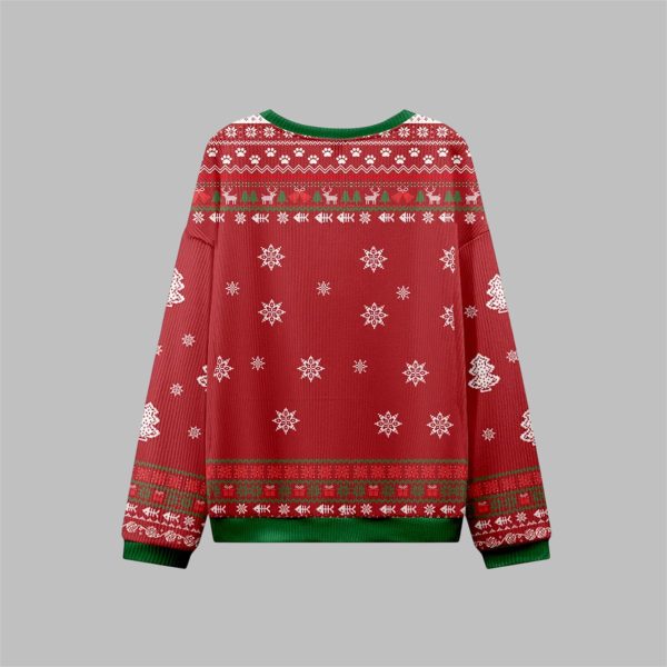 2025 Christmas Cat What Christmas Get To Work Ugly Sweater 2