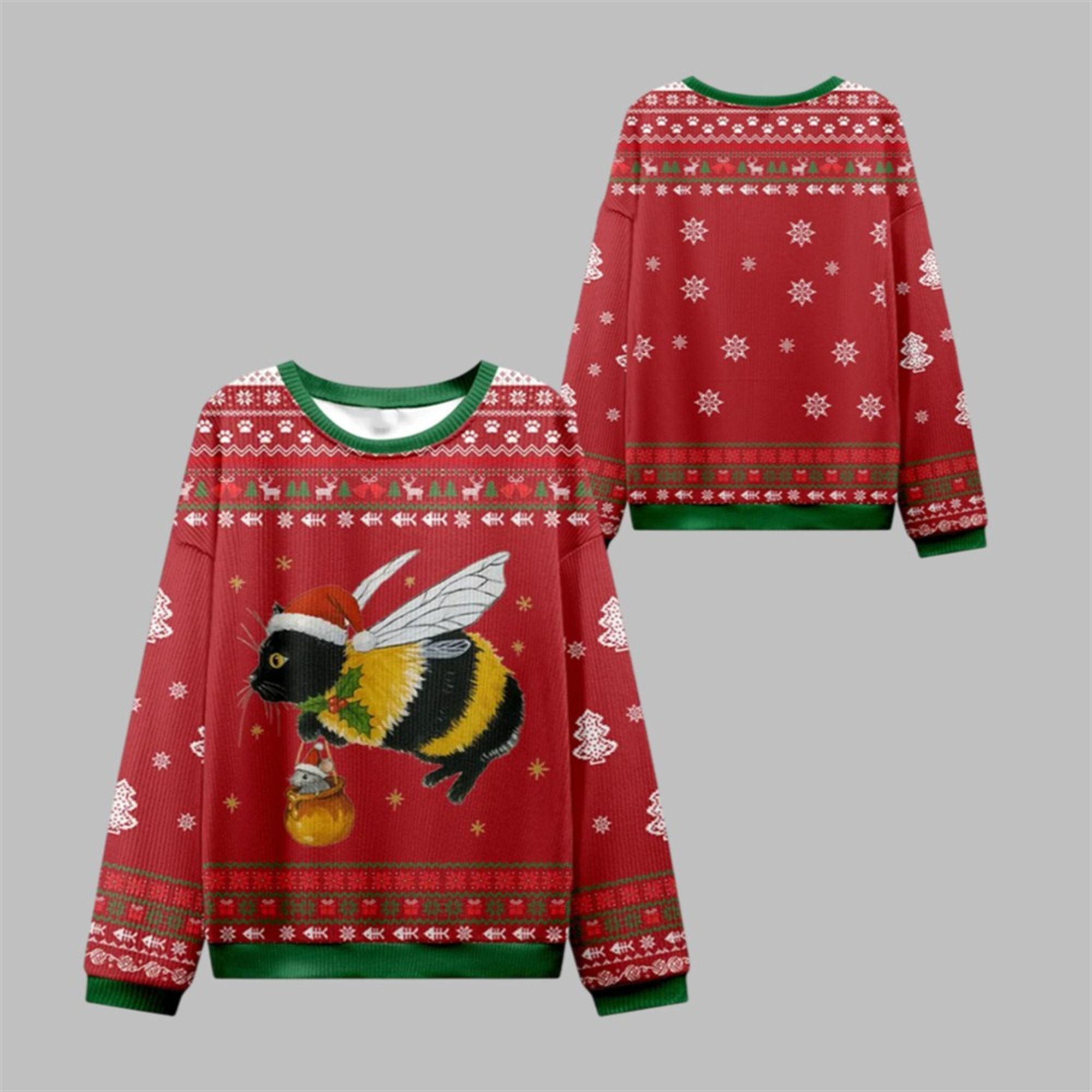 2025 Christmas Catbee Ugly Christmas Sweater 1 1 2025 Christmas Catbee Ugly Christmas Sweater 1 1
