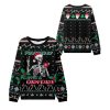 2025 Christmas Coffee Candy Canes Ugly Sweater 1 2