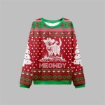 2025 Christmas Cowboy Cat Meowdy Ugly Sweater