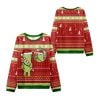 2025 Christmas Cucumber Ugly Christmas Sweater 1 2