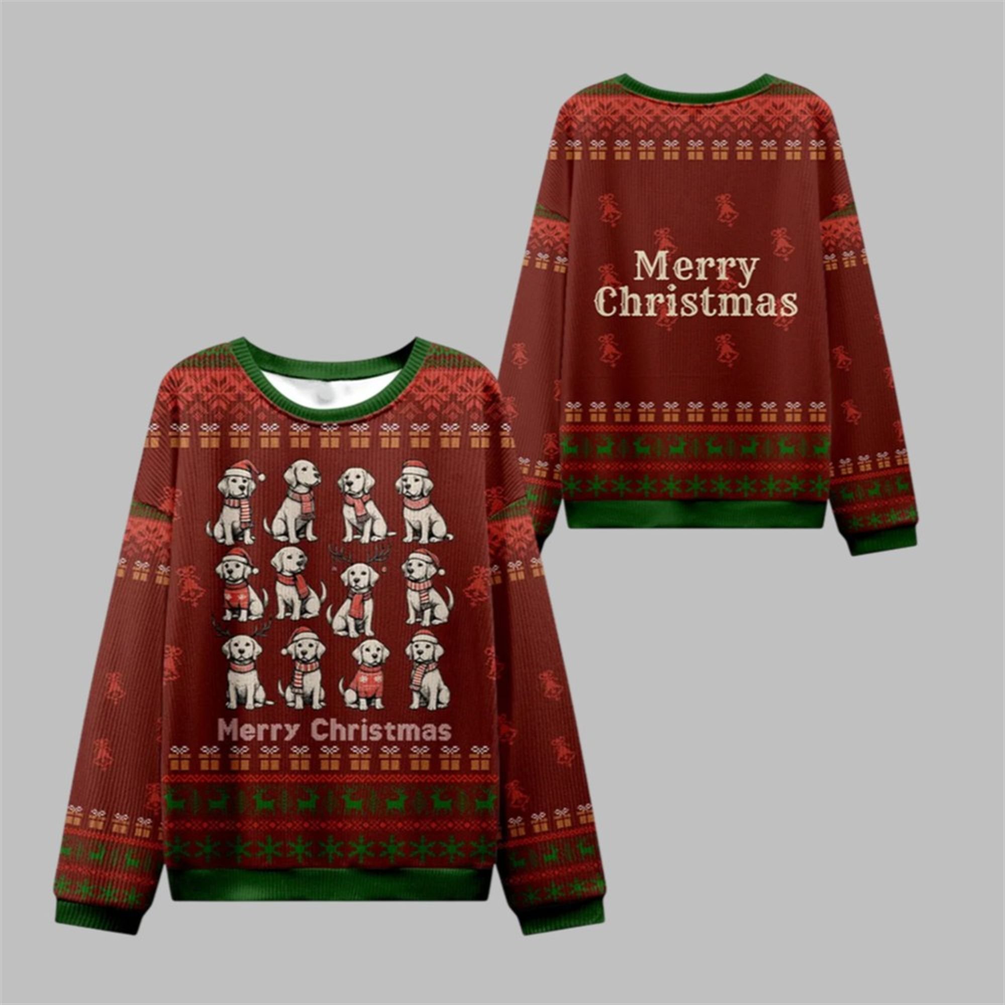 2025 Christmas Cute Pet Dog Lover Ugly Sweater 1 1 2025 Christmas Cute Pet Dog Lover Ugly Sweater 1 1