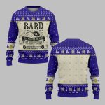 2025 Christmas DND Bard The Master Of Song Ugly Sweater